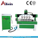 1212 CNC Router Machine 4 Spindles with Rotary Axis 1200X1200mm Engraving Machine