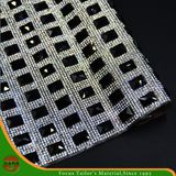 New Design Heat Transfer Adhesive Crystal Resin Rhinestone Mesh (HS17-09)