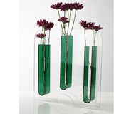Tall Clear Desktop Acrylic Plastic Vases Display