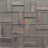 Matt Face Crystal Mix Bronze Color Aluminium Mosaic Tile (CFA102)