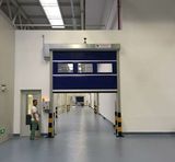 Automatic Self Recoverable PVC Fast Industry Rapid Rolling Door