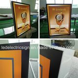Slim LED Light Box with LED Black Frame