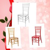 China Wholesale Crystal Wedding Tiffany Chair