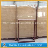 Polished Roman Beige/Cream Marble Travertine Slabs