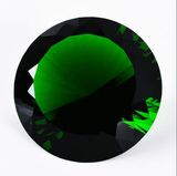Wedding Decoration Gift 100mm Green Crystal Diamond