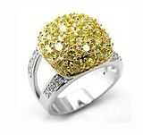 Silver Gemstone Rings, Made of Silver