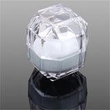 Multi-Colored Finger Acupuncture Ring Massage Ring with a Crystal Box