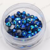 Ktg Crystals High Quality Ss20 Nail Rhinestone Ab Color Flat Back Strass