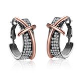 Latest Jewelry Luster Crystal Stone Earring Women Gold Earring