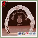 Glass Plate Blank Crystal Block Photo Frame (JD-CB-302)