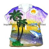 T-Shirt Shape Resin Souvenir Fridge Magnets (PMG020)