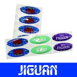 New Professional Design Waterproof Pink Square Epoxy Stickers