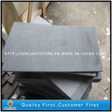 Natural Honed G654 Black/Dark Grey Granite Floor/Flooring/Wall Tiles