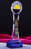 Cheap Crystal Trophy Blue Base