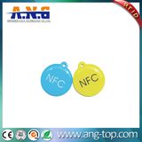 Round Hf RFID Epoxy Tag with Hole Punch and Lanyard