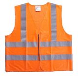 Orange High Visibility Reflective Safety Vest