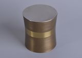 Metal Candle Jar with Metal Lid