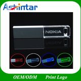 Waterproof USB Pendrive Crystal USB Flash Drive with LED Light