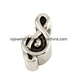 Stainless Steel Music Note Bead