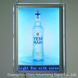 Acrylic Crystal Scrolling Advertising LED Message Display Lightbox