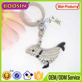 High Quality Shiny Crystal Dolphin Animal Keychain