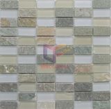 Artificial Stone with Edge Cracked Glass Mosaic (CS050)