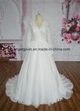 Elegant Ball Gown Wedding Dress Long Sleeve