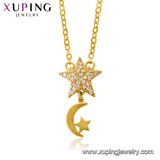44788 Fashion Hot Sales Tobago Design Jewelry Necklace in 24K Gold Color