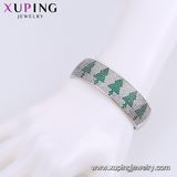 52011 New Fashion Silver Romantic Delicate Zircon Bangle