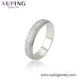R-40 Xuping Korean Style Silver Fashion Simple Plain Ring Without Stone for Lady