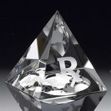Pharaoh's Crystal World Pyramid Paperweight (#50094)