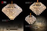 Luxury Modern K9 Crystal Pendant Light