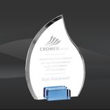 Sky Blue Flame Crystal Award (MP-AWS4021, MP-AWS4022, MP-AWS4023)