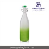 1L Soda Lime Spray Colored Glass Bottle