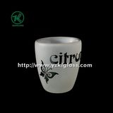 Clear Double Wall Water Cup by SGS (9*9*9.8)