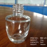 9ml Empty Clear Glass Nail Polish Bottle