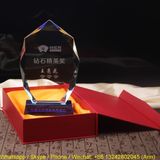 Wholesale Acrylic Crystal Trophy for Business Souvenir