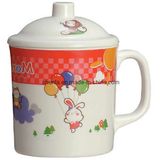 100%Melamine Tableware- Kid's Mug W/Cover/Melamine Mug (BG617S)