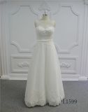 Full-Length Wedding Dress 2017 A-Line Wedding Dress Lace