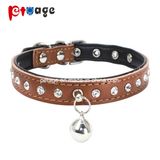 Pet Product Crystal Pet Collar New Clear Bells Dog Collar