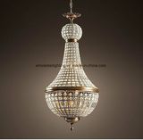 Classic Round Crystal Graupel Chandelier (WHG-788)
