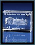 Crystal Engraved with School Images for Souvenir Gift