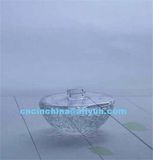 Hemisphere Shape Clear Glass Bottle for Perfume 50ml