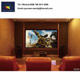 Wholesale 3D Silver Screen 16: 9 Fixed Frame Projector Screen for Home
