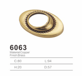 2016 Antique Brass Handle Pull Cabinet Handle Pull (6063)