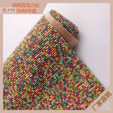 Crystal Hot Fix Self Adhesive Rhinestone Net Mesh Sheet for Bag
