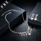 Wholesale Dubai Luxury Crystal Bridal Wedding Jewelry Sets