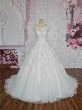 Beautiful off-Shoulder Wedding Dress Ball Gown