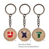 Custom Hot Sale Souvenir Fashion Metal Keychain Hx-8544