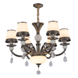 2017 New Design Crystal Chandelier Lighting Home Lamp with Glass (SL2271-6)